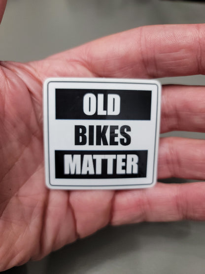 Old Bikes Matter Sticker
